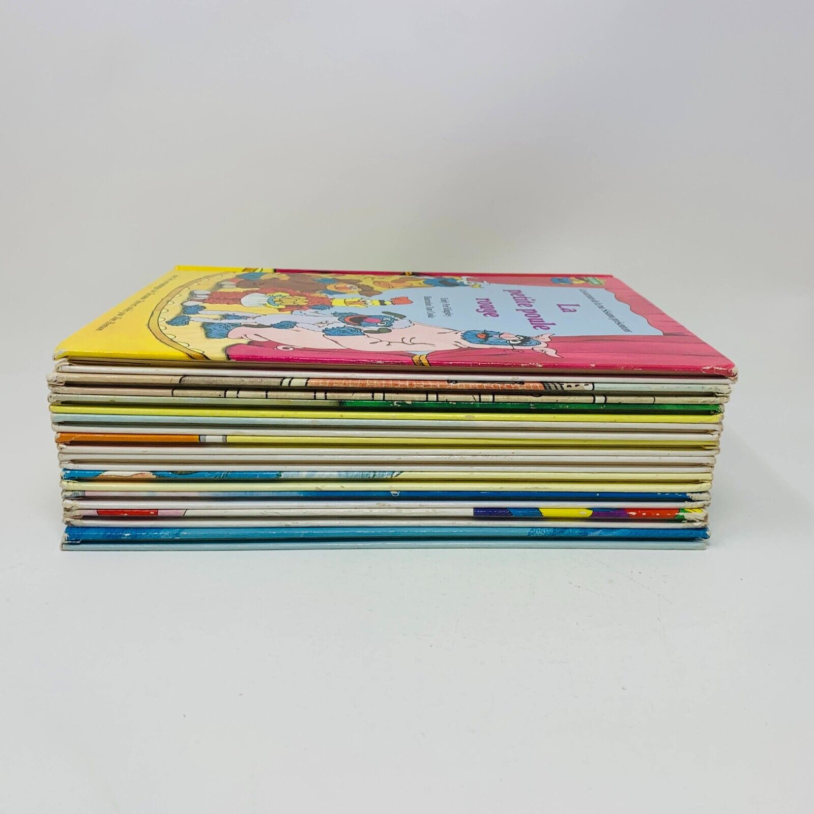 10x Club du Livre Rue Sesame Street Enfants Français French Children Lot 1980s