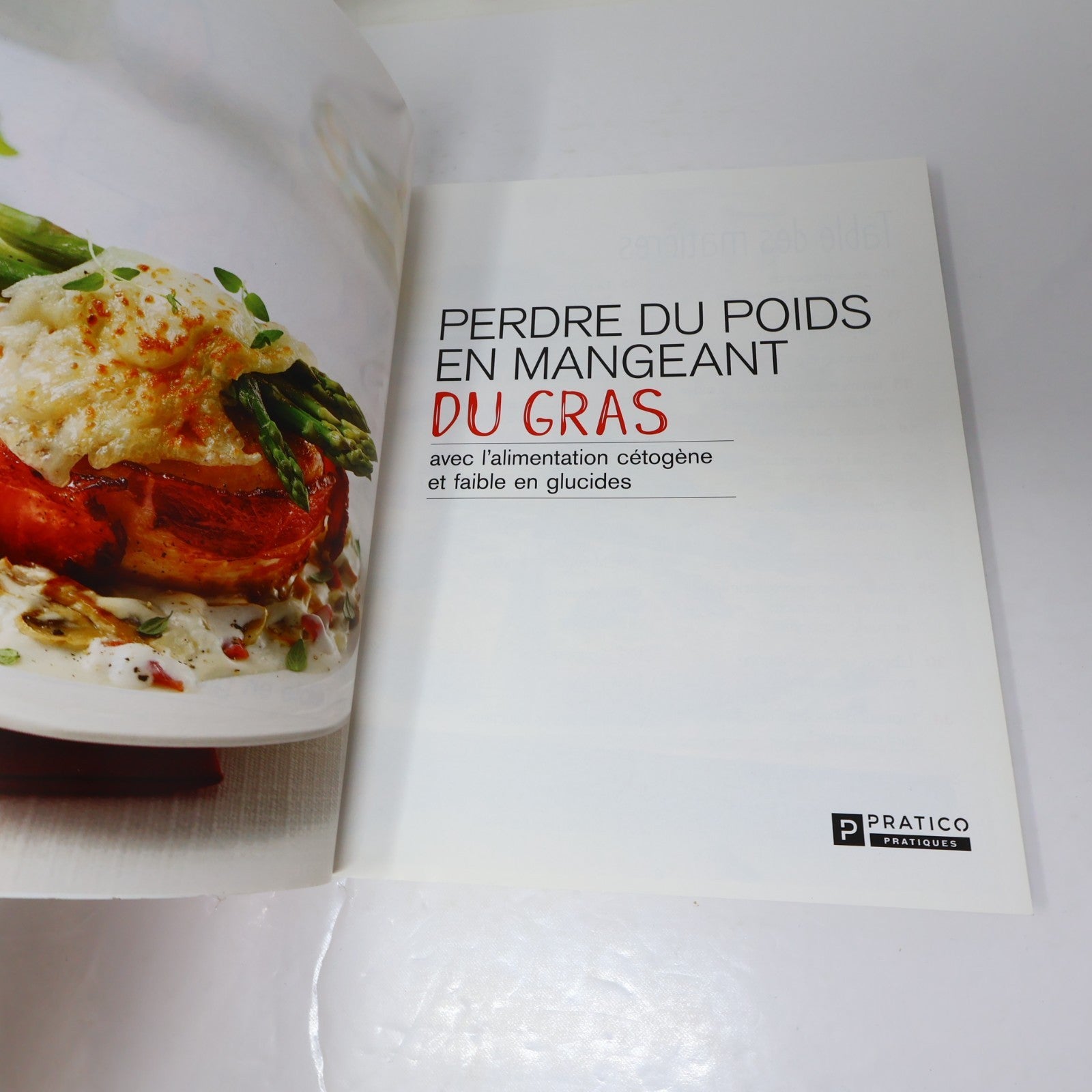 Perdre du Poids en Mangeant du Gras #1-3 Lot 3 Livres Cétogène Recettes Cuisine