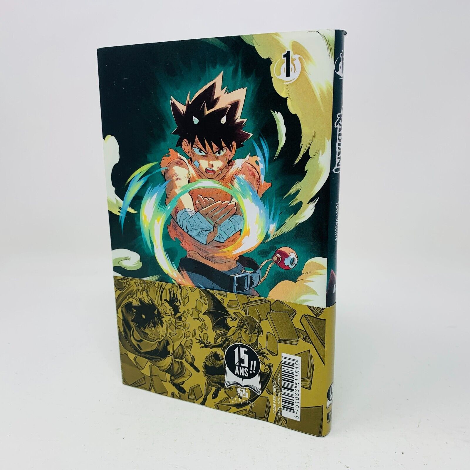 2013 Radiant Tome 1 Éditions 15 ans d'Ankama Collector Manga French Tony Valente