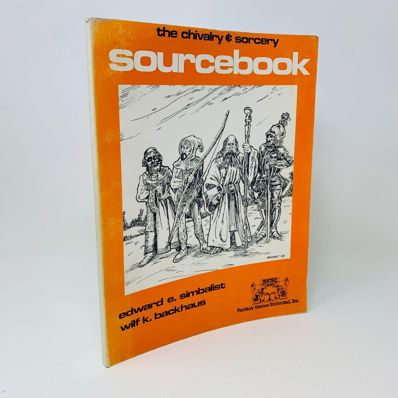 1978 The Chivalry & Sorcery Sourcebook RPG FGU Edward Simbalist & Wilf Backhaus
