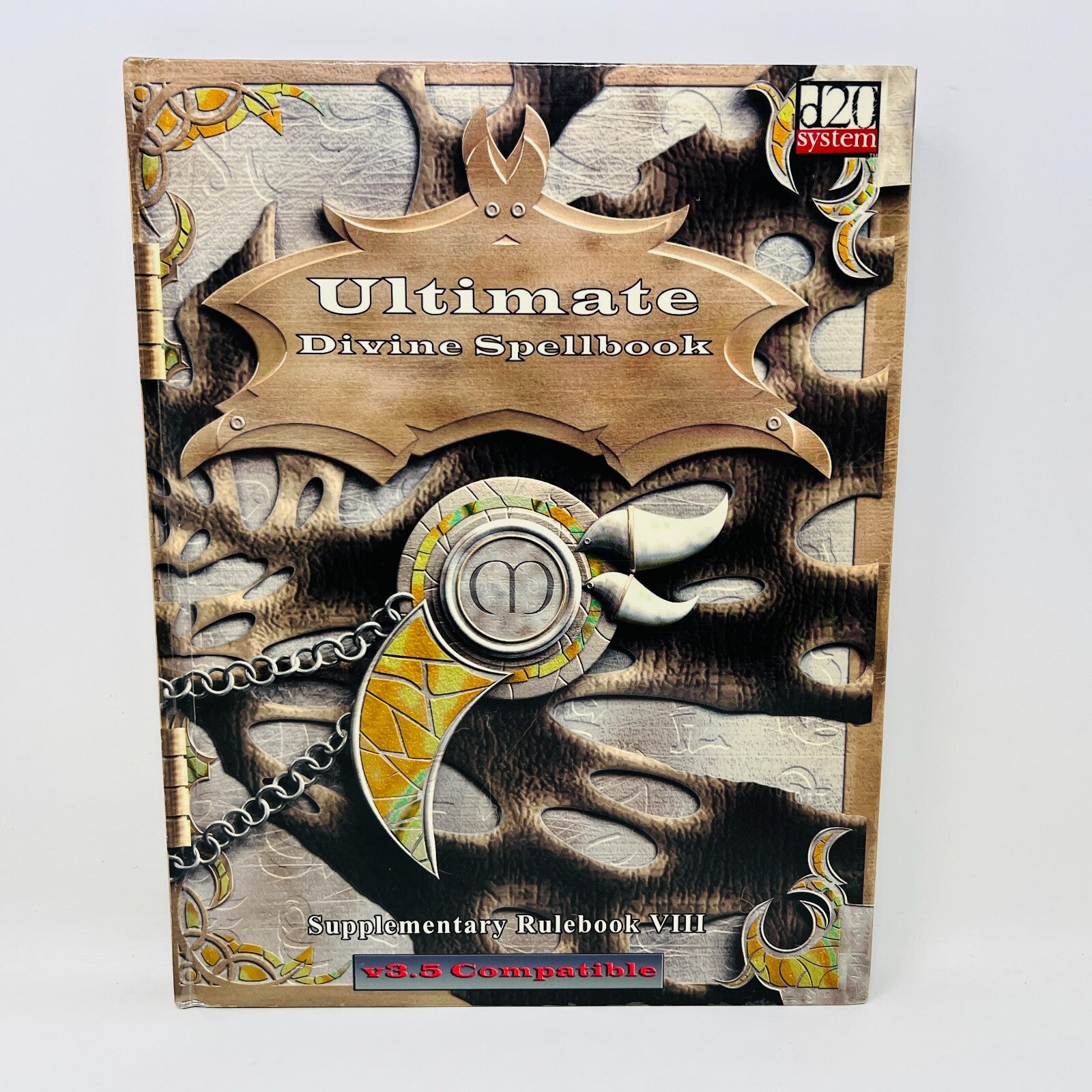 Ultimate Divine Spellbook Mongoose HC D20 v3.5 Supplementary Rulebook 8 MGP 9008