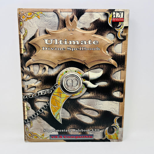 Ultimate Divine Spellbook Mongoose HC D20 v3.5 Supplementary Rulebook 8 MGP 9008