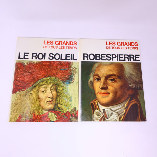 Les Grands de Tous les Temps Lot 19 Livres Français French Dargaud Histoire HC