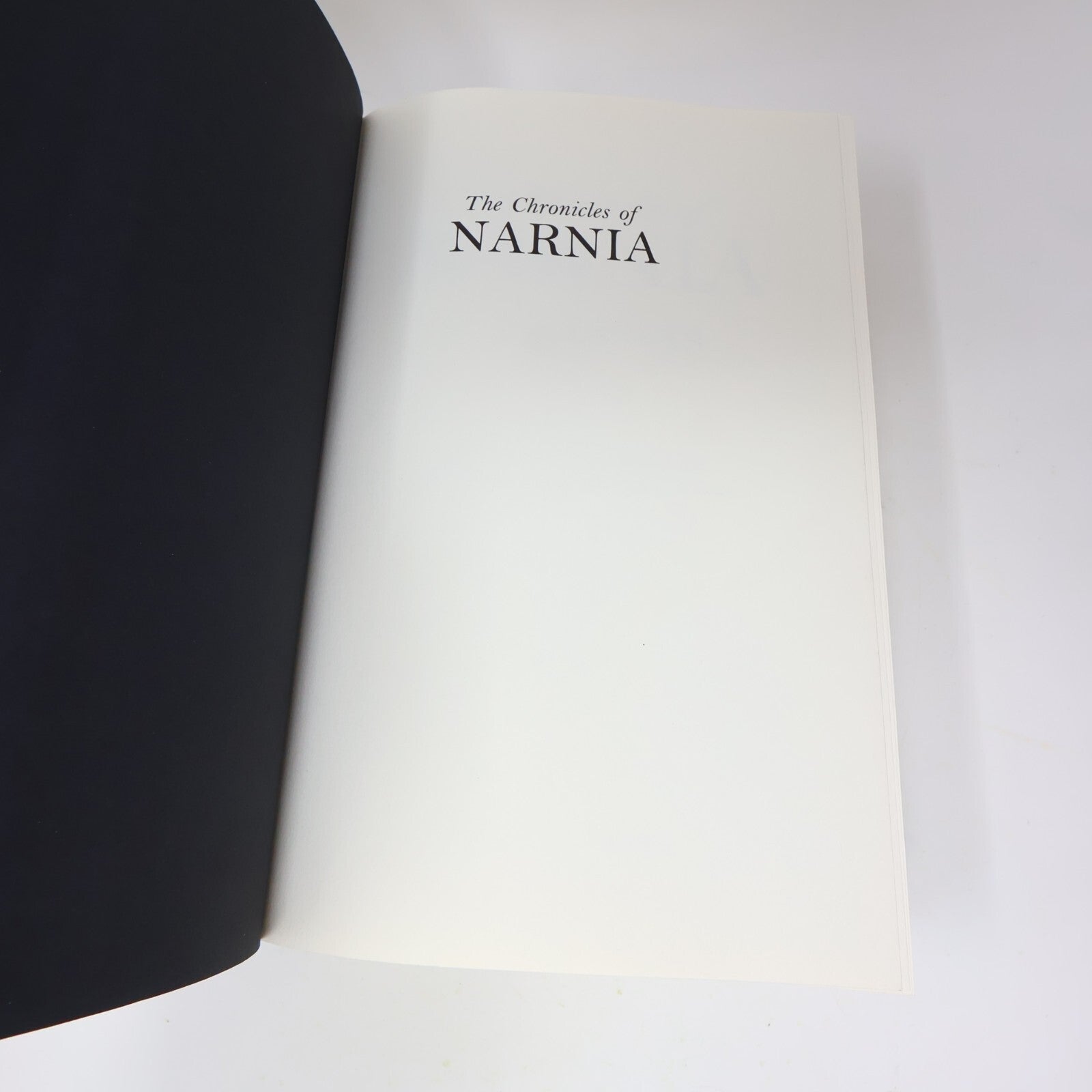 2004 The Chronicles of Narnia C. S. Lewis Omnibus Fantasy 1st Edition Harper HC