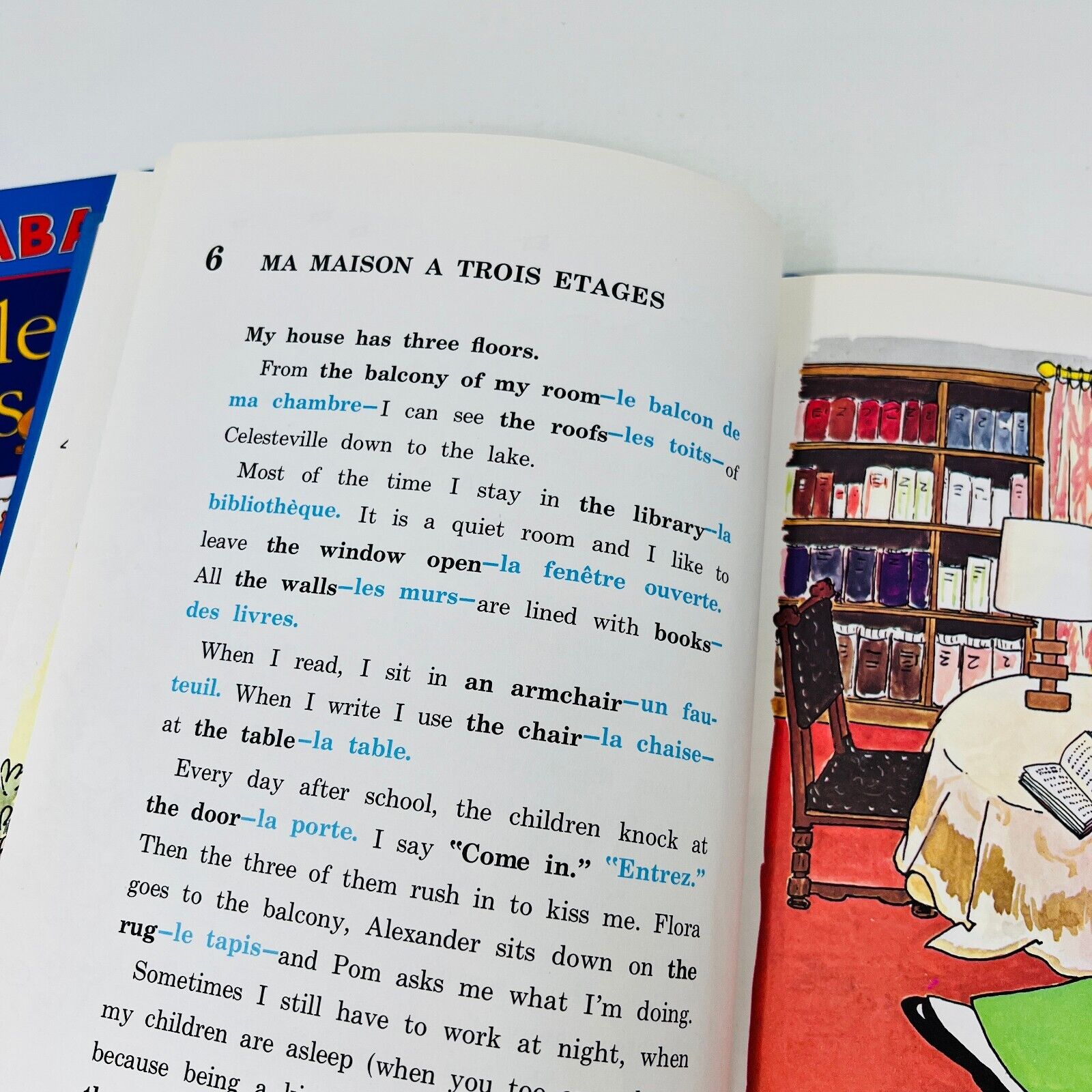 6x Babar Dis Moi Pourquoi/French Lessons en Francais Espace/Étoiles/Transport