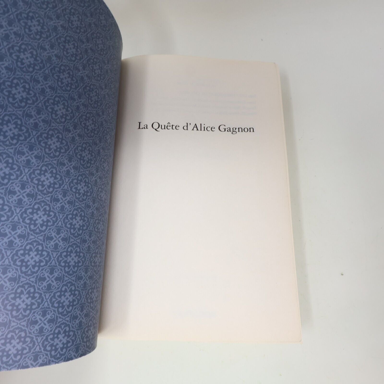 La Quête d'Alice Gagnon #1 Une Fille de Chicoutimi Louise Chevrier 2018 Français