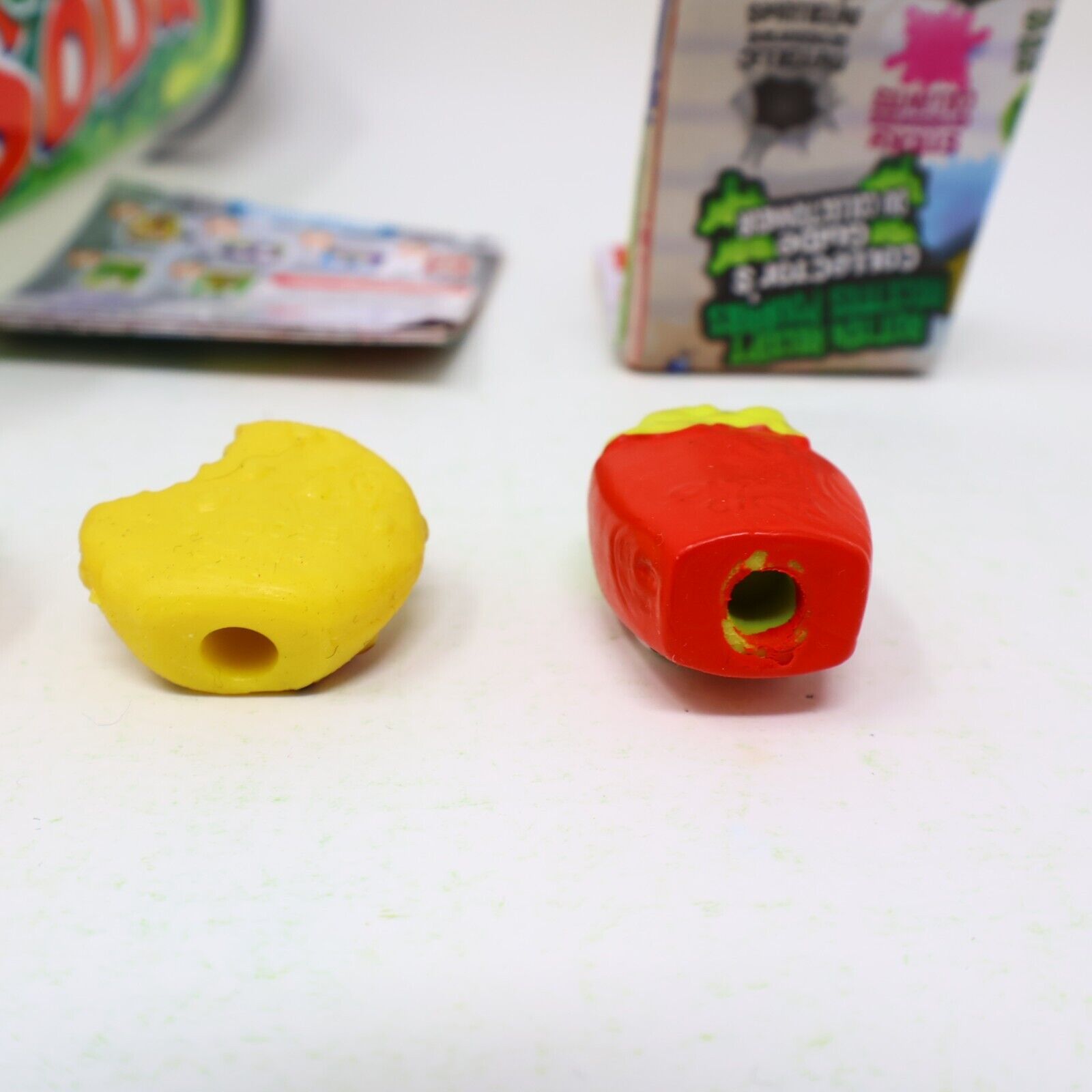 Lot of 4 Grossery Gang Trash Pack Figures Moose Rotten Apple Pie Sour Pinapple
