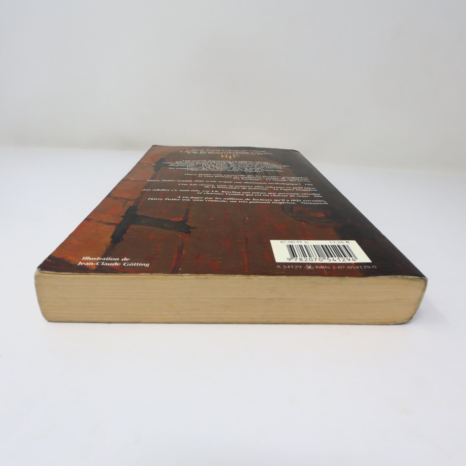 Harry Potter et la Chambre des Secrets J.K. Rowling 2001 PB Grand Format Livre
