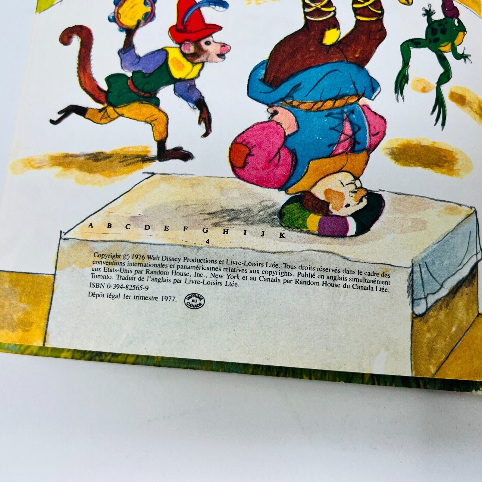1977 Les Livres Merveilleux de Disney La Princesse qui ne Riait Jamais BCE HC