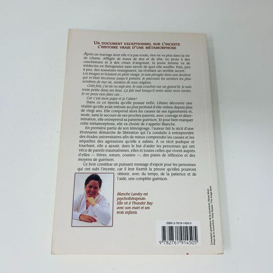 1999 Le Secret de Blanche Témoignage Blanche Landry Livre Victimes Abus Sexuels
