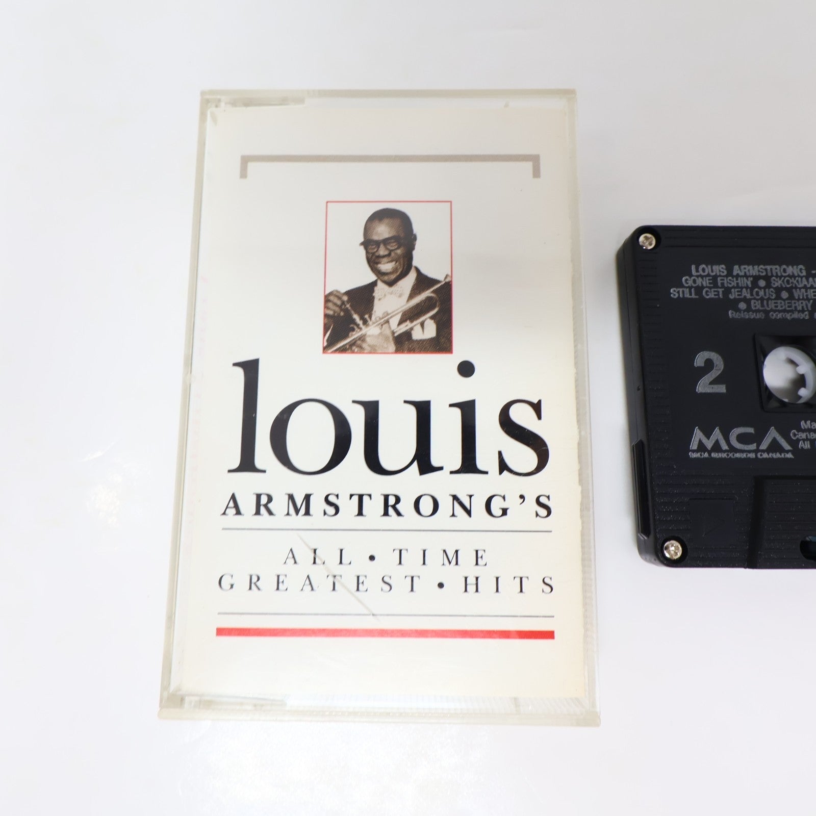 Louis Armstrong's All Time Greatest Hits Cassette What A Wonderful World/Chloe