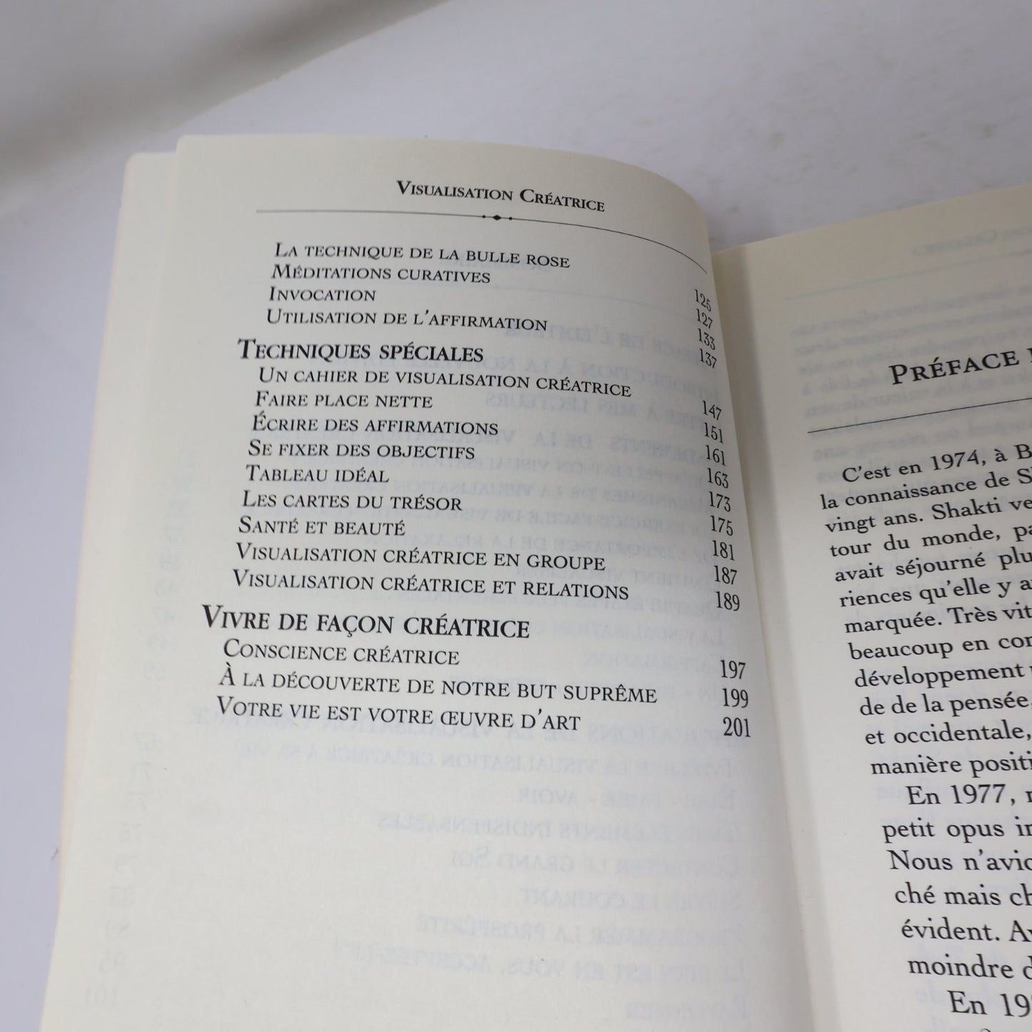 Techniques de Visualisation Créatrice Shakti Gawain 2006 Édition Augmentée PB