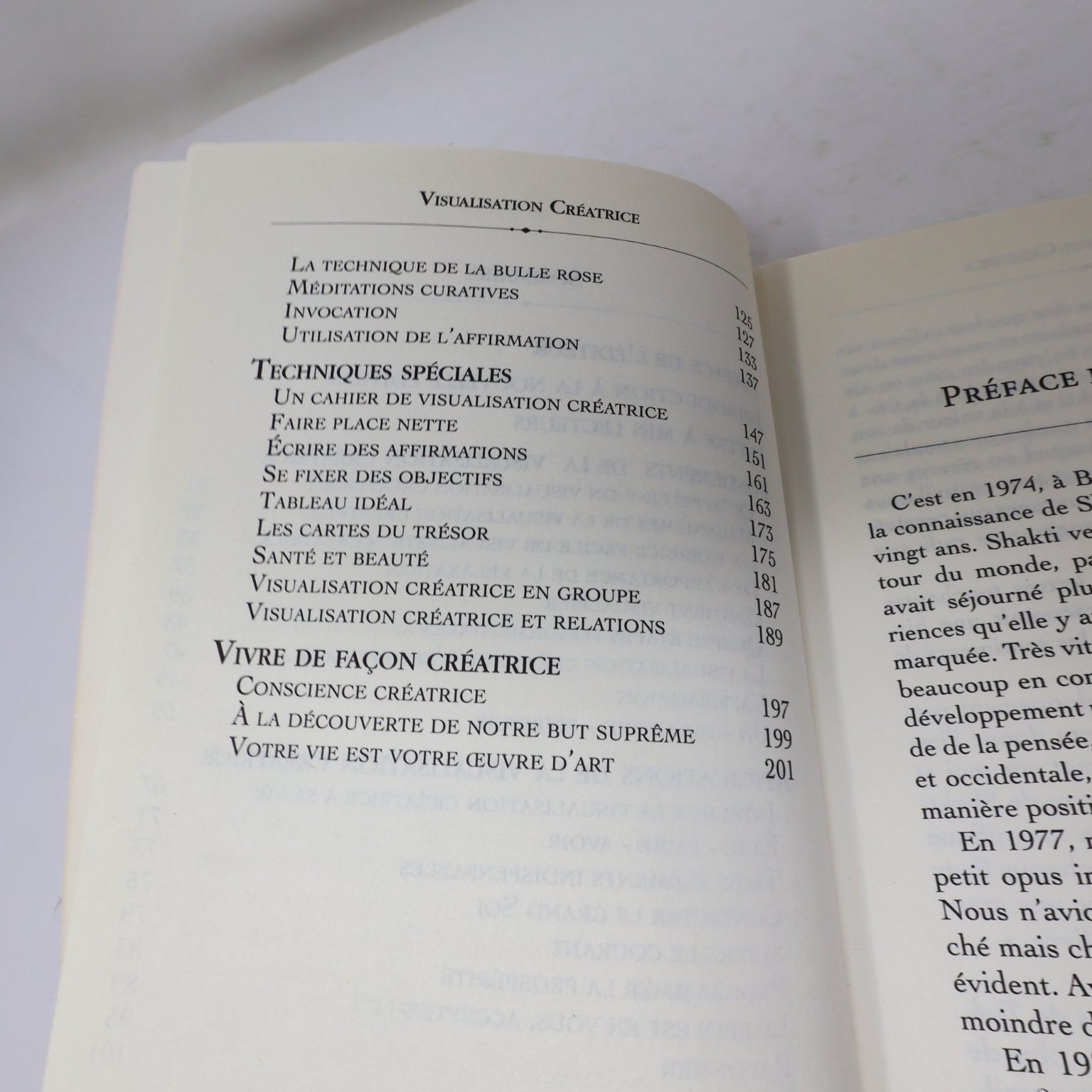 Techniques de Visualisation Créatrice Shakti Gawain 2006 Édition Augmentée PB