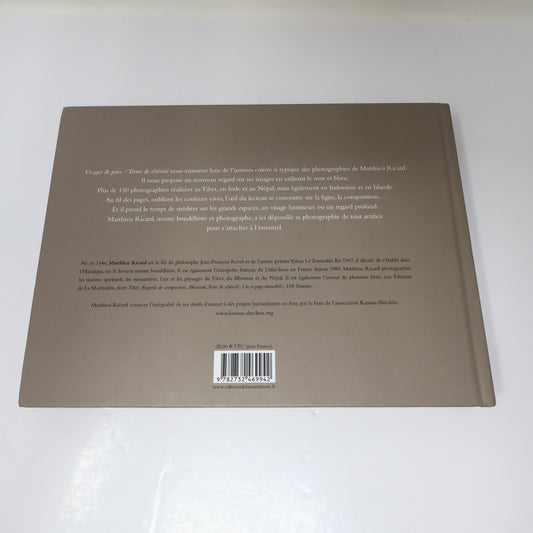 Visages de Paix/Terres de Sérénité Matthieu Ricard La Martinière 2015 HC French