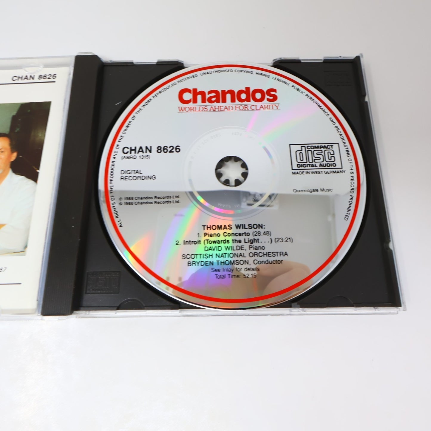 Piano Concerto/Introit (Towards the Light...) CD Thomas Wilson/David Wilde