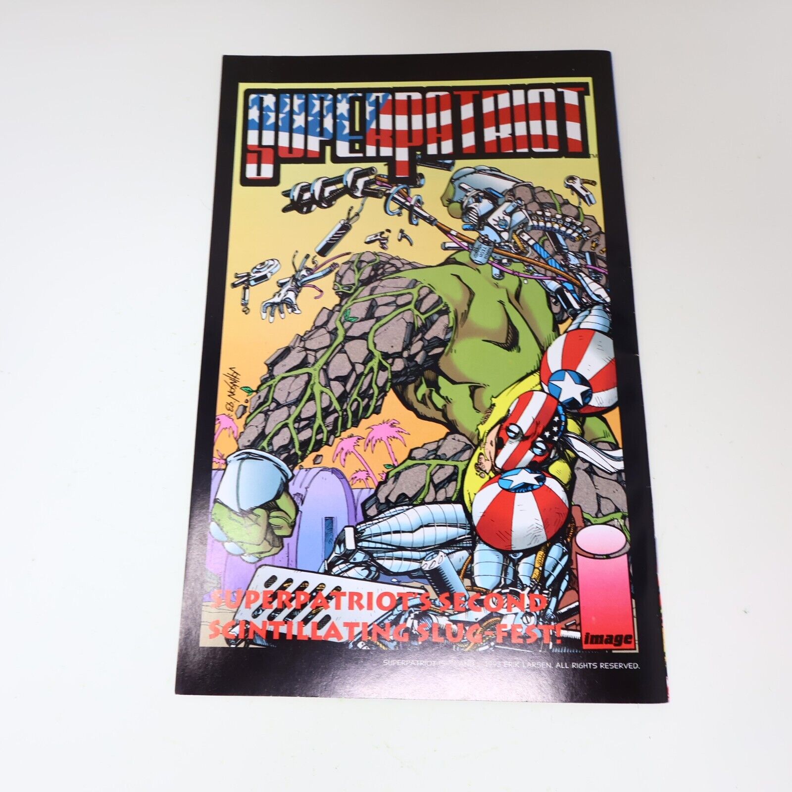 Lot 4 Comics SuperPatriot #1-4 Erik Larsen/Keith Giffen Image 1993 90s