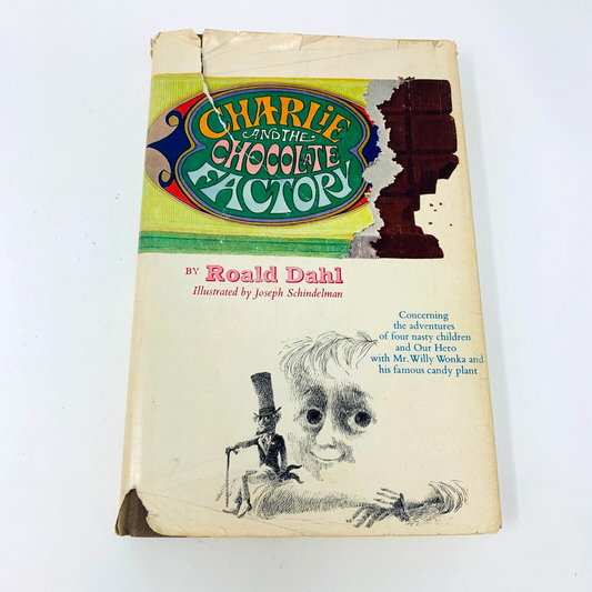 1973 Charlie and the Chocolate Factory Knopf Illustrated Revised Ed Roald Dahl