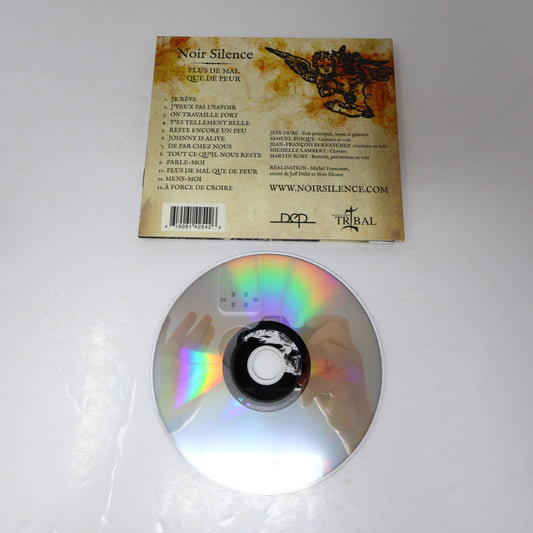 Noir Silence ‎Plus de Mal que de Peur CD Je Rêve/J'Veux pas l'Savoir/Mens-Moi