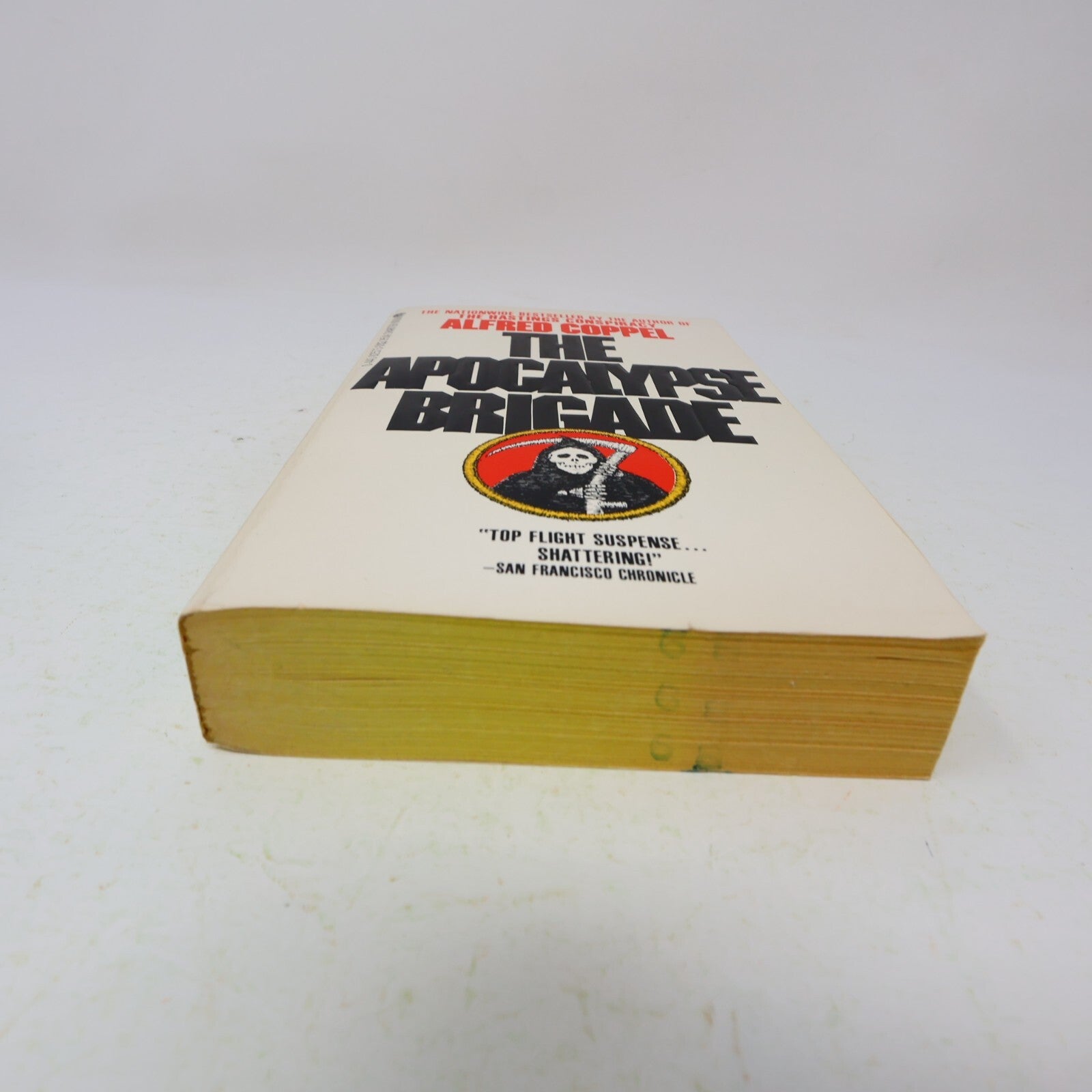 1983 The Apocalypse Brigade Alfred Copel Charter Thriller Paperback Book 80s PB