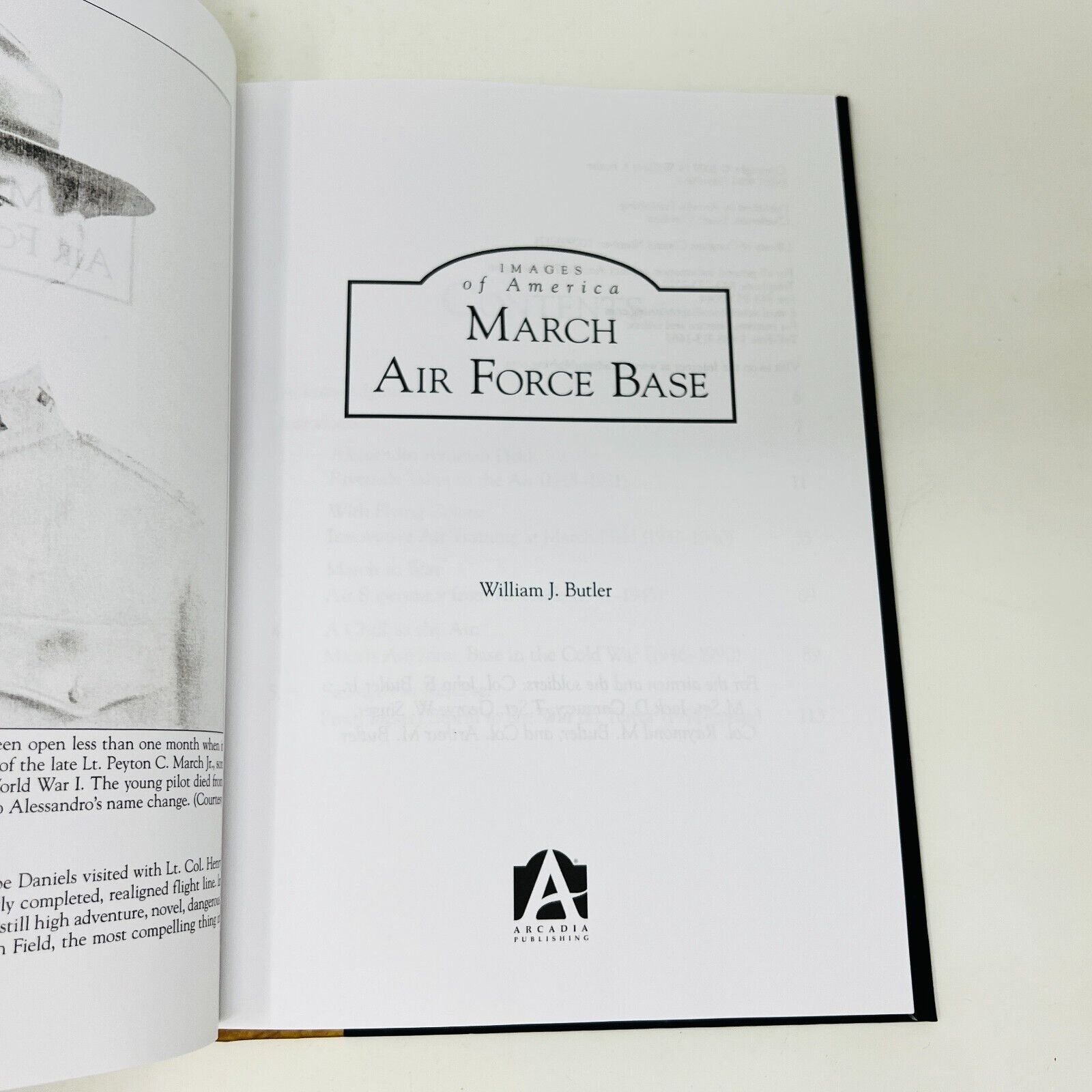 2009 March Air Force Base Hardcover by William J. Butler War Planes Military