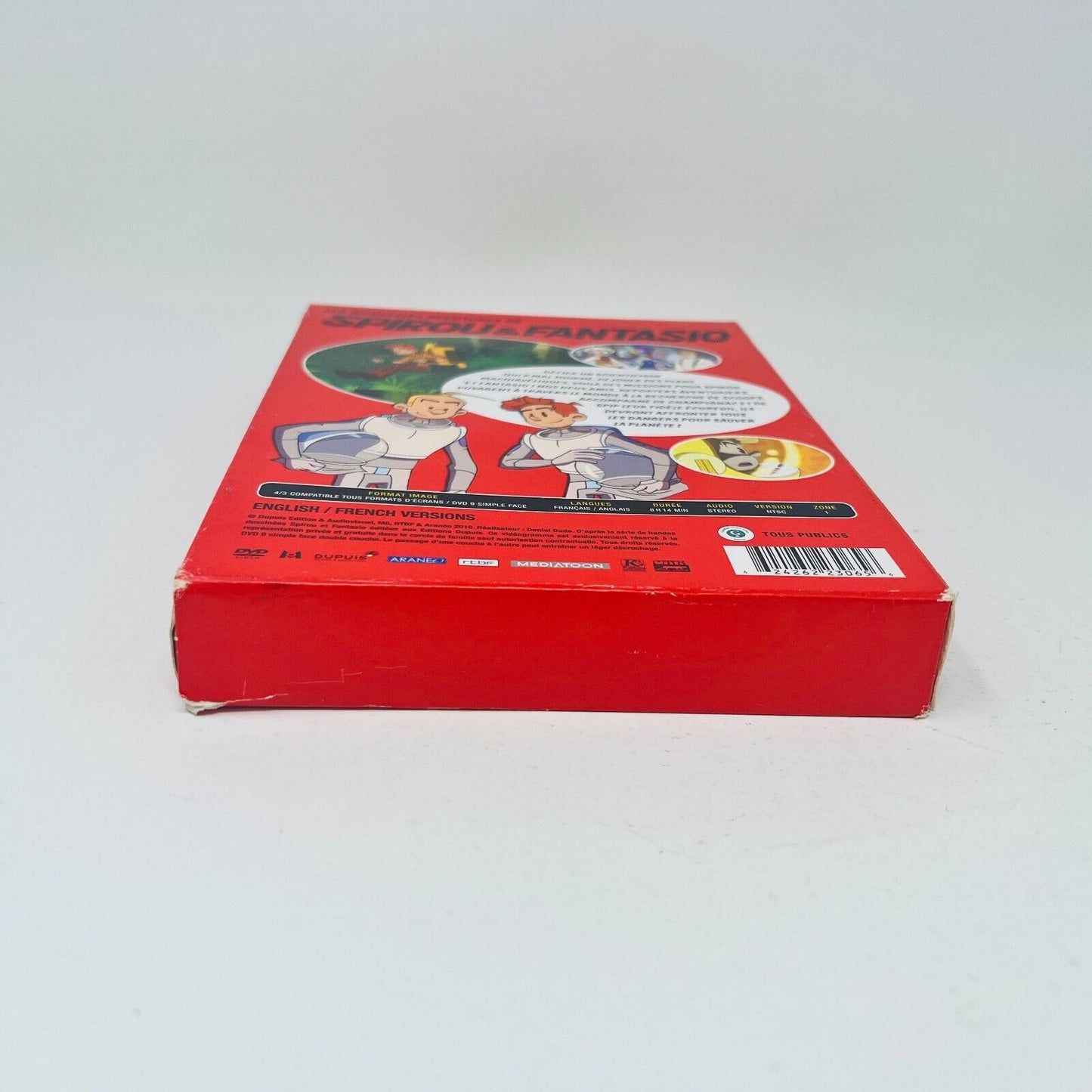 Les Nouvelles Aventures De Spirou & Fantasio Volume 2 Testé DVD NTSC 19 Épisodes