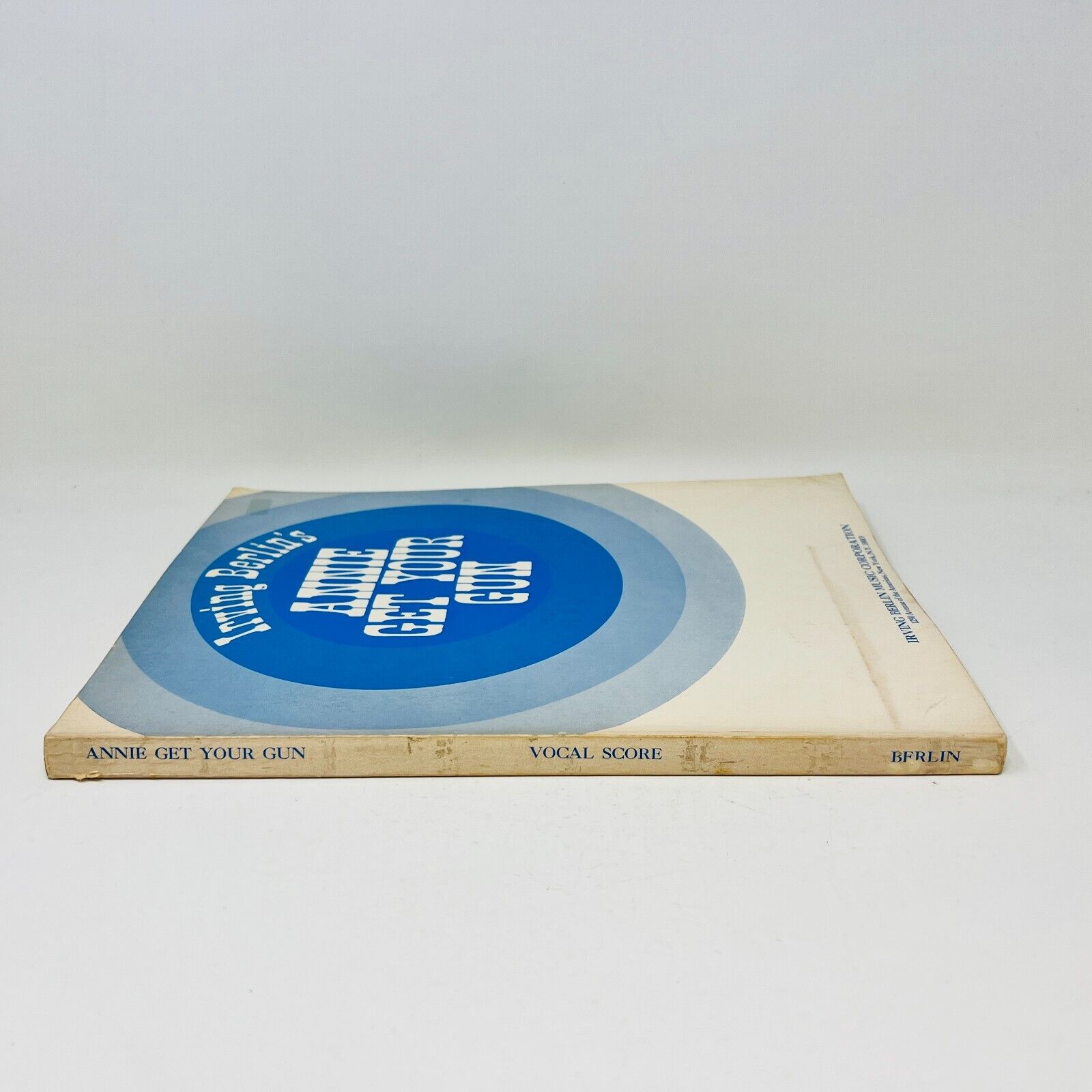 1967 Annie Get Your Gun Irving Berlin Vocal Score Herbert & Dorothy Fields PB