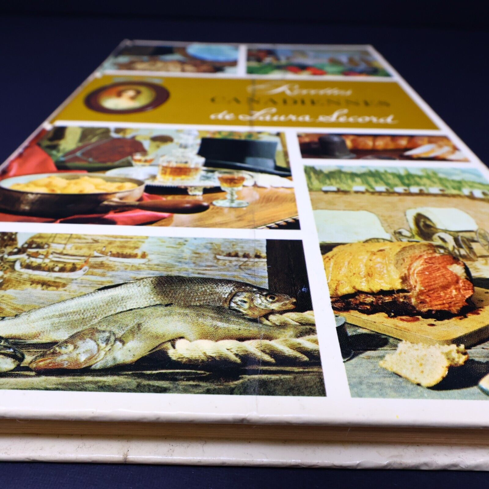 1971 Recettes Canadiennes de Laura Secord Cuisine Familiale Français Livre HC