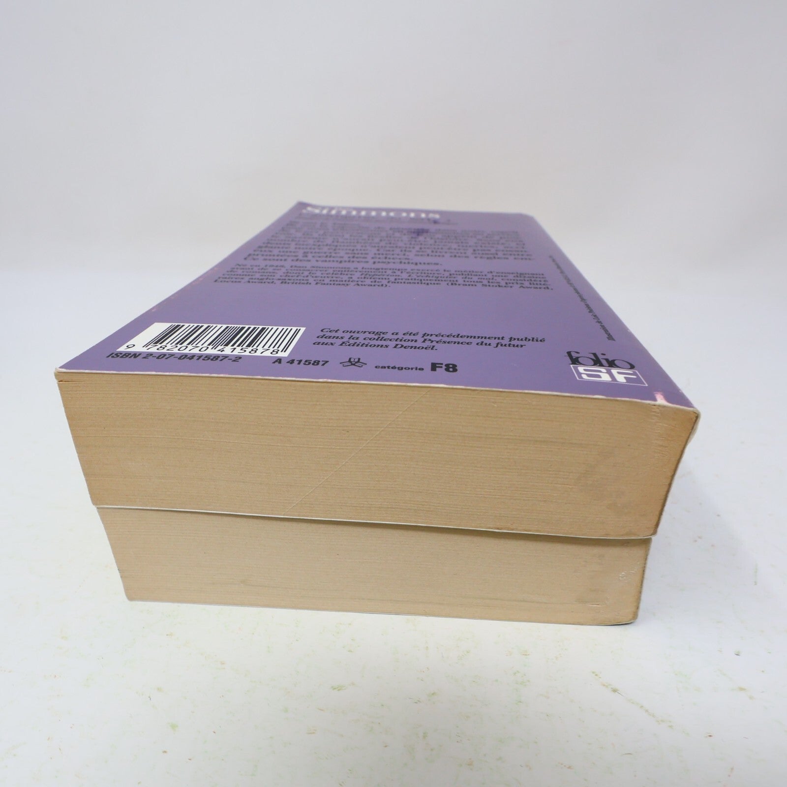 L'Échiquier du Mal #1-2 Folio SF Série Complète Lot 2 Livres Dan Simmons Denoël