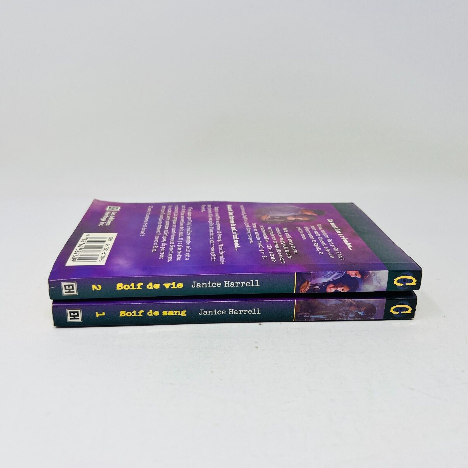 Cauchemars Dans les Bras de la Mort #1-2 Janice Harrel Lot Français Soif de Sang