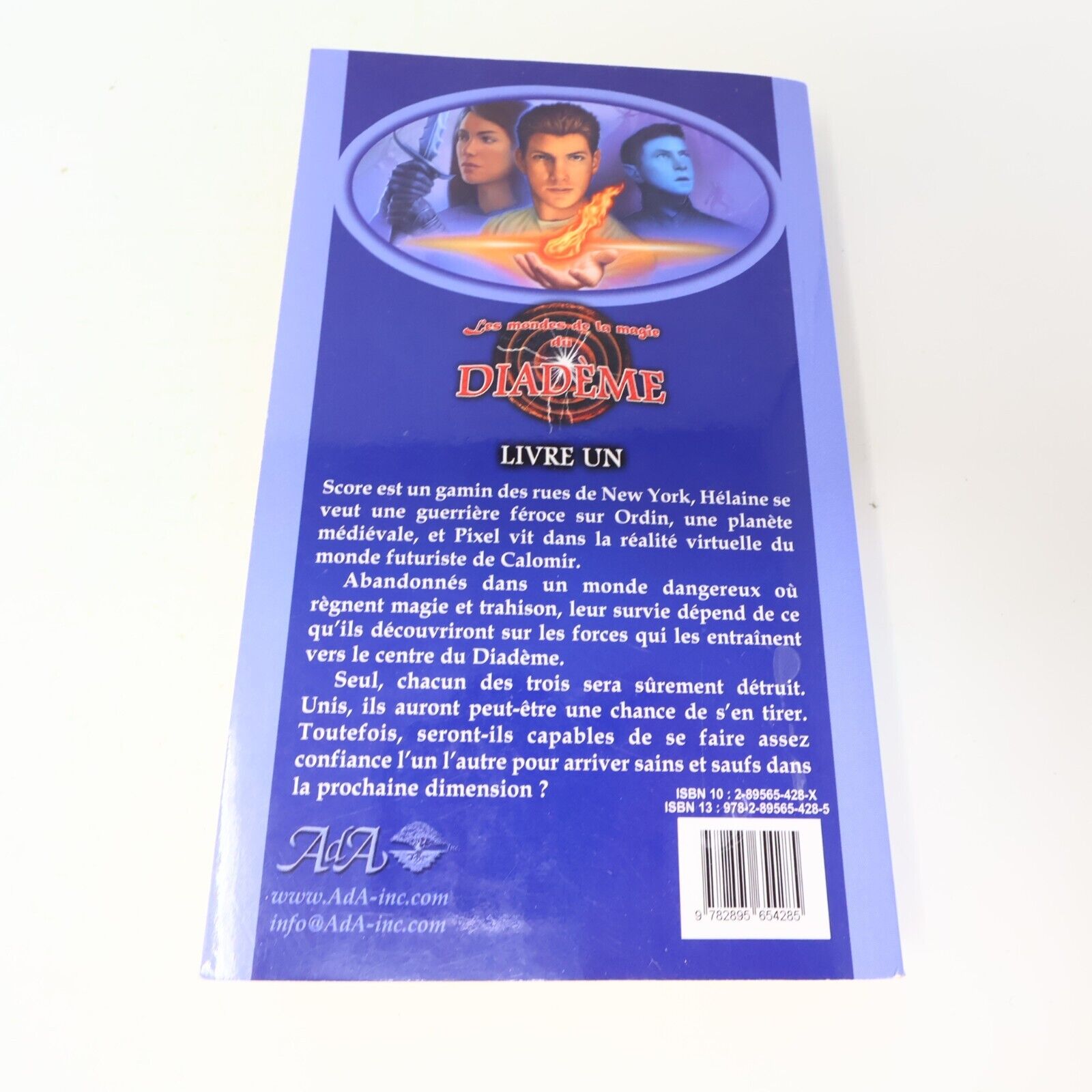 Lot 10 Livres Les Mondes de la Magie du Diadème #1-10 de John Peel Ada Français