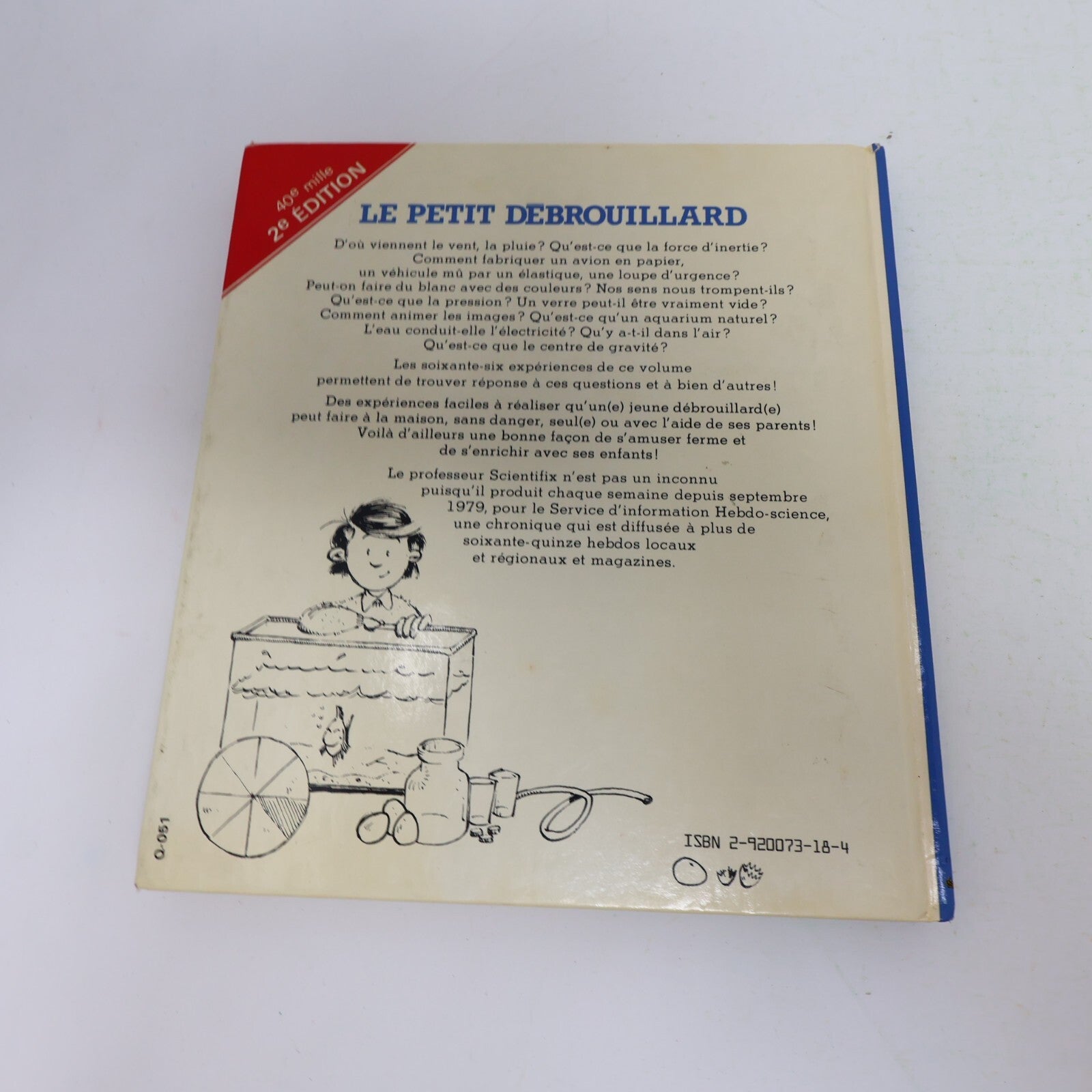 Lot 3 Les Petits Débrouillard Professeur Scientifix Livres Enfants Science 80s