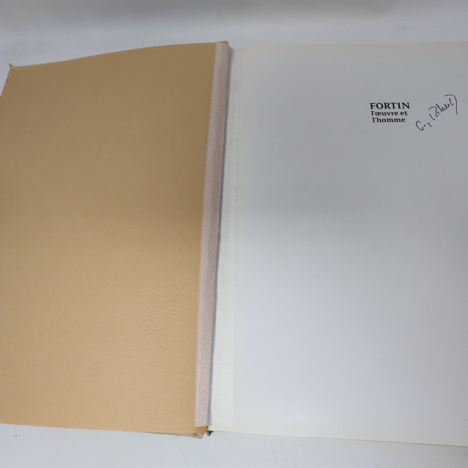 1982 Fortin l'Oeuvre et l'Homme Guy Robert Marc-Aurèle Fortin Québec Français HC
