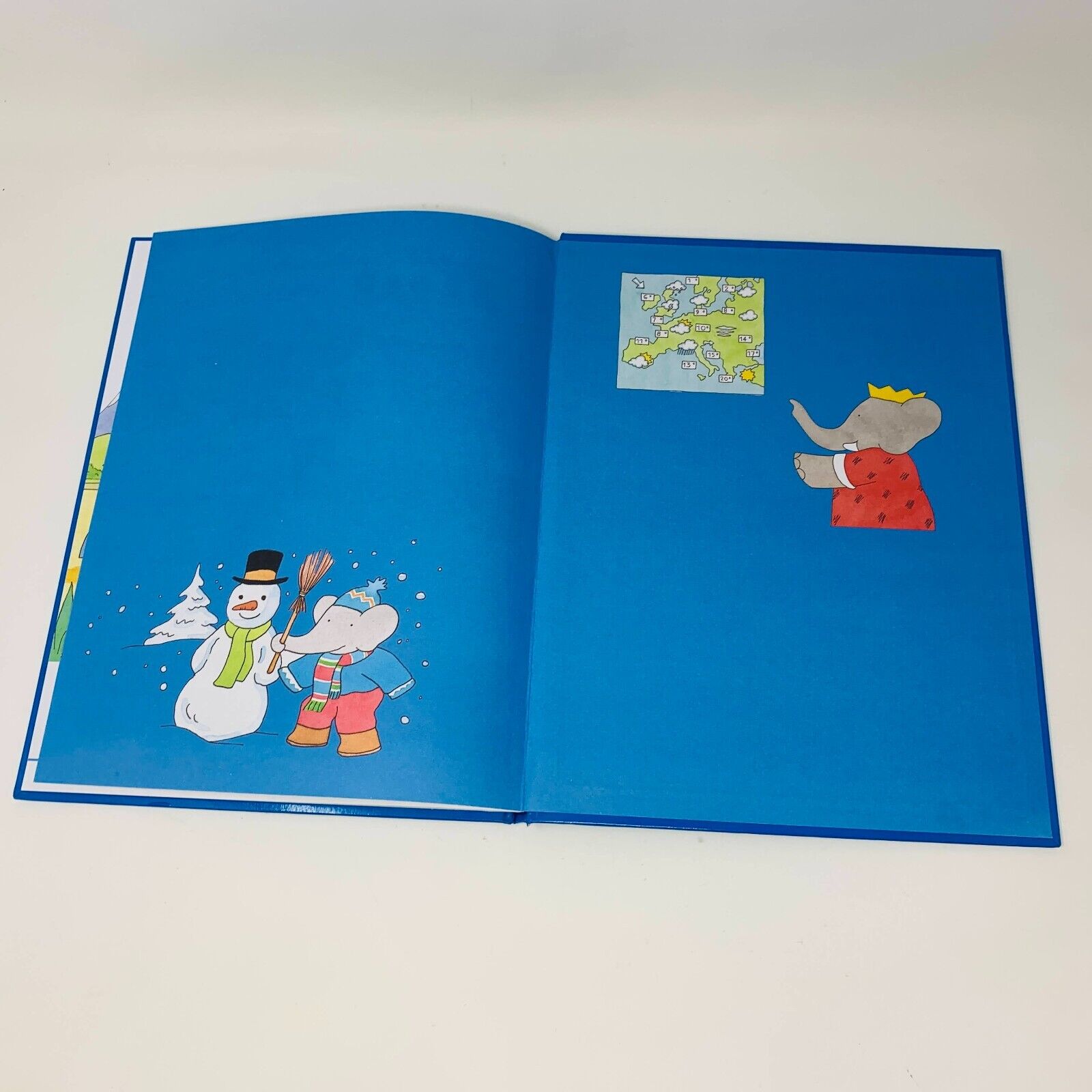 5x Livres Dis moi Babar & Babar Raconte pour Enfants en Français French Children