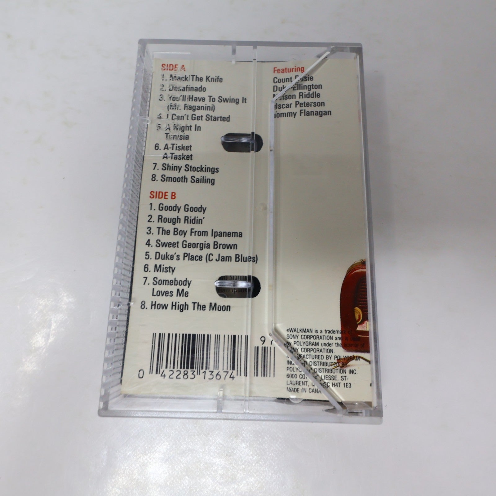 Ella Fitzgerald 2 Cassette Lot Essential Ella Mack The Knife/Manhattan/Blue Moon