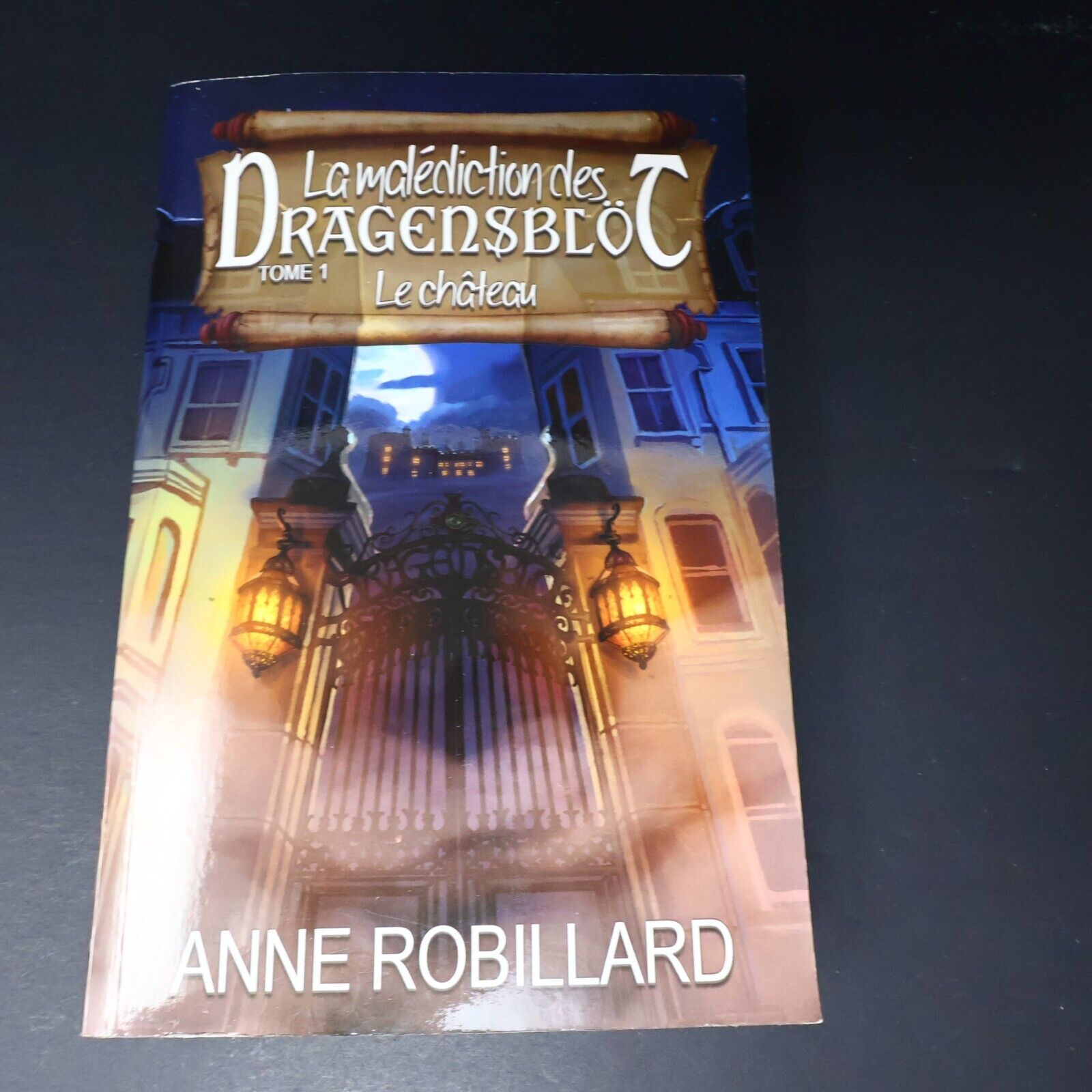 Lot 3 Livres La Malédiction des Dragensblöt #1-3 Anne Robillard Horreur French