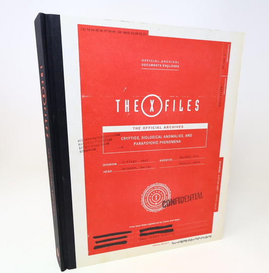 2020 X-Files the Official Archives Cryptids Biological Anomalies Phenomena HC