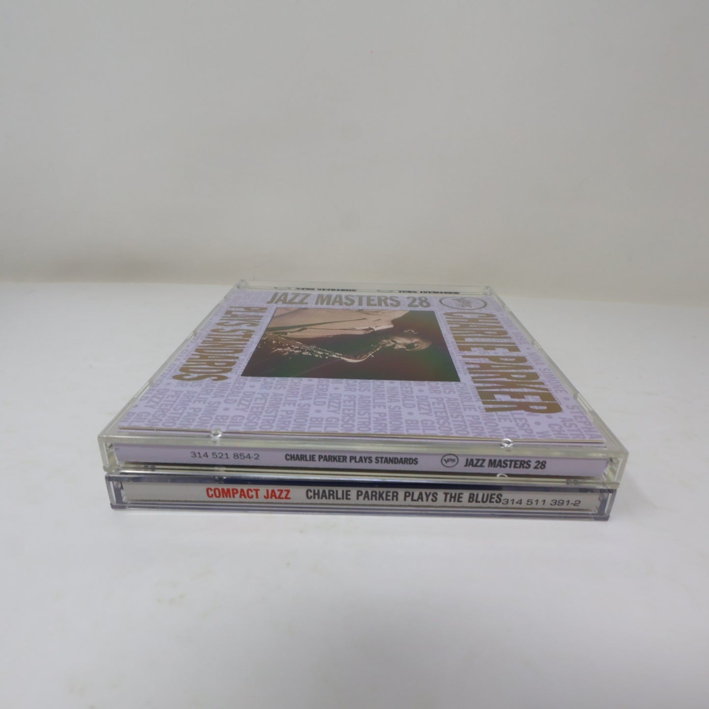 Charlie Parker 2 CDs Lot Plays the Blues/Plays Standards Jazz Bop 1992 1994 90s