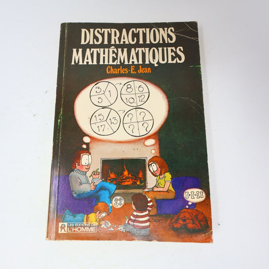 1977 Distractions Mathématiques Charles-E. Jean De L'homme Jeux Loisirs Français
