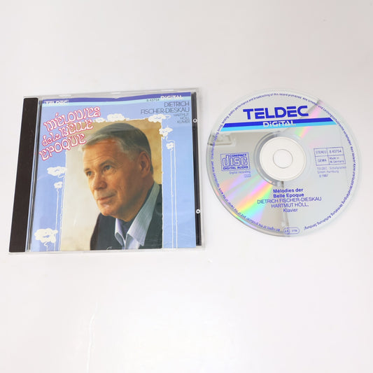 Dietrich Fischer-Dieskau/Hartmut Höll CD Mélodies de la Belle Époque Teldec 1987