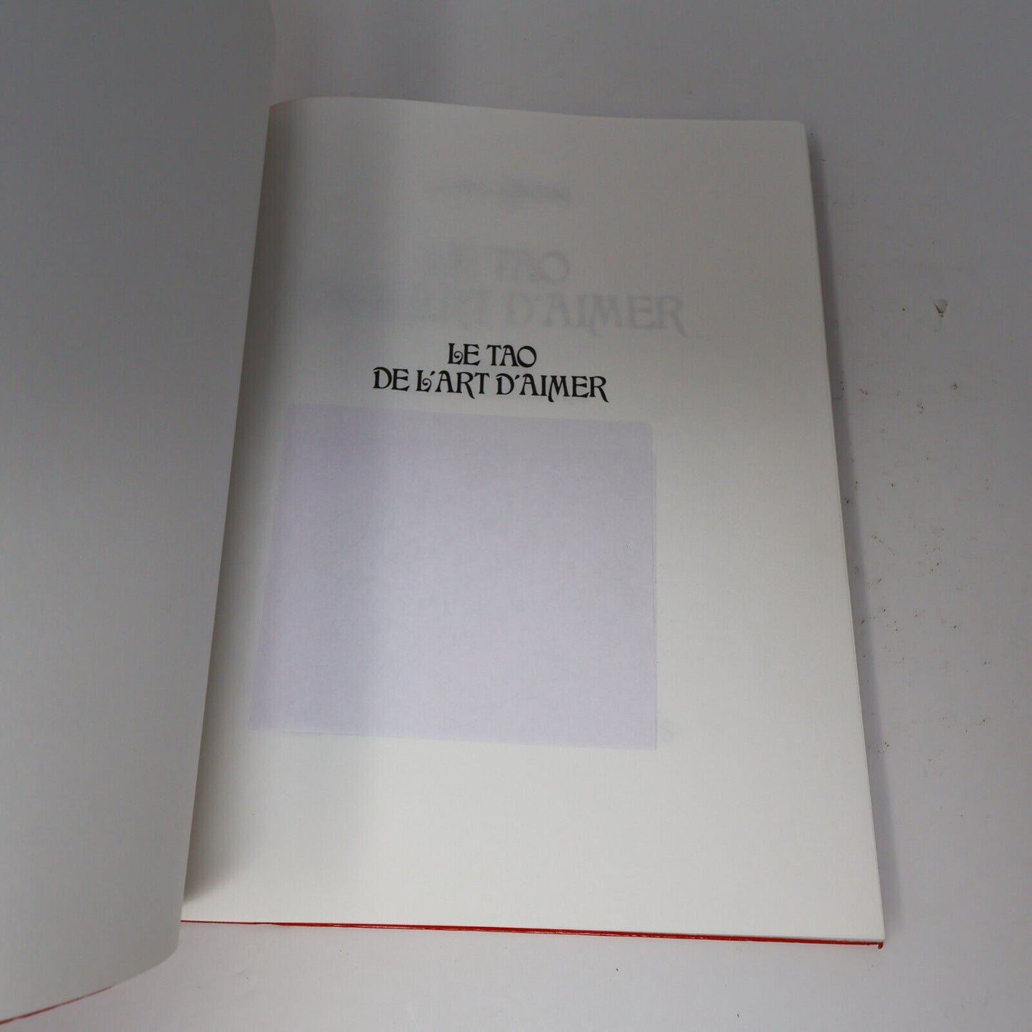 2000 Le Tao de l'Art d'Aimer de Jolang Chang Paperback PB Sexualité Français
