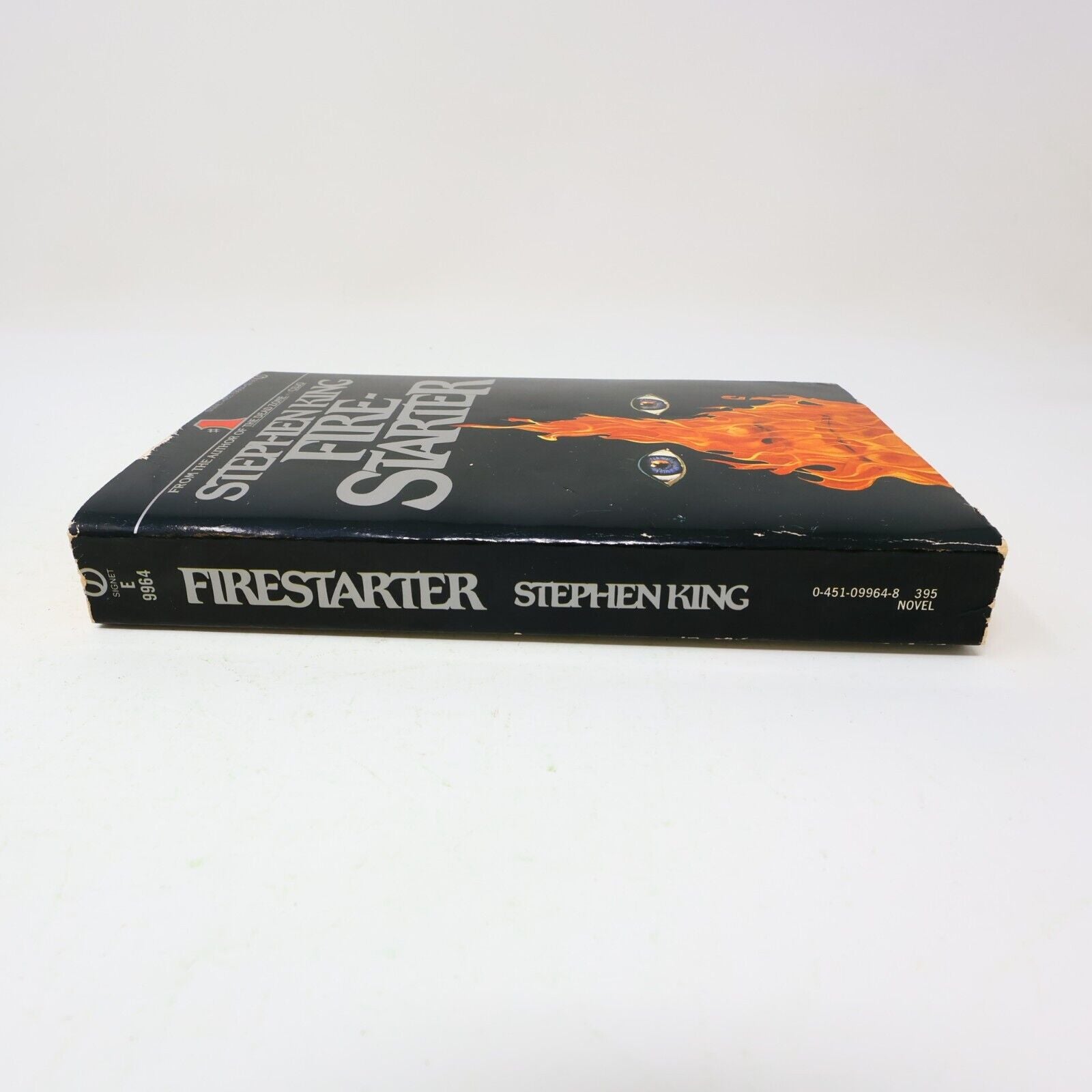 1981 Firestarter Stephen King Horror 2nd Print Signet Paperback Book 80s PB