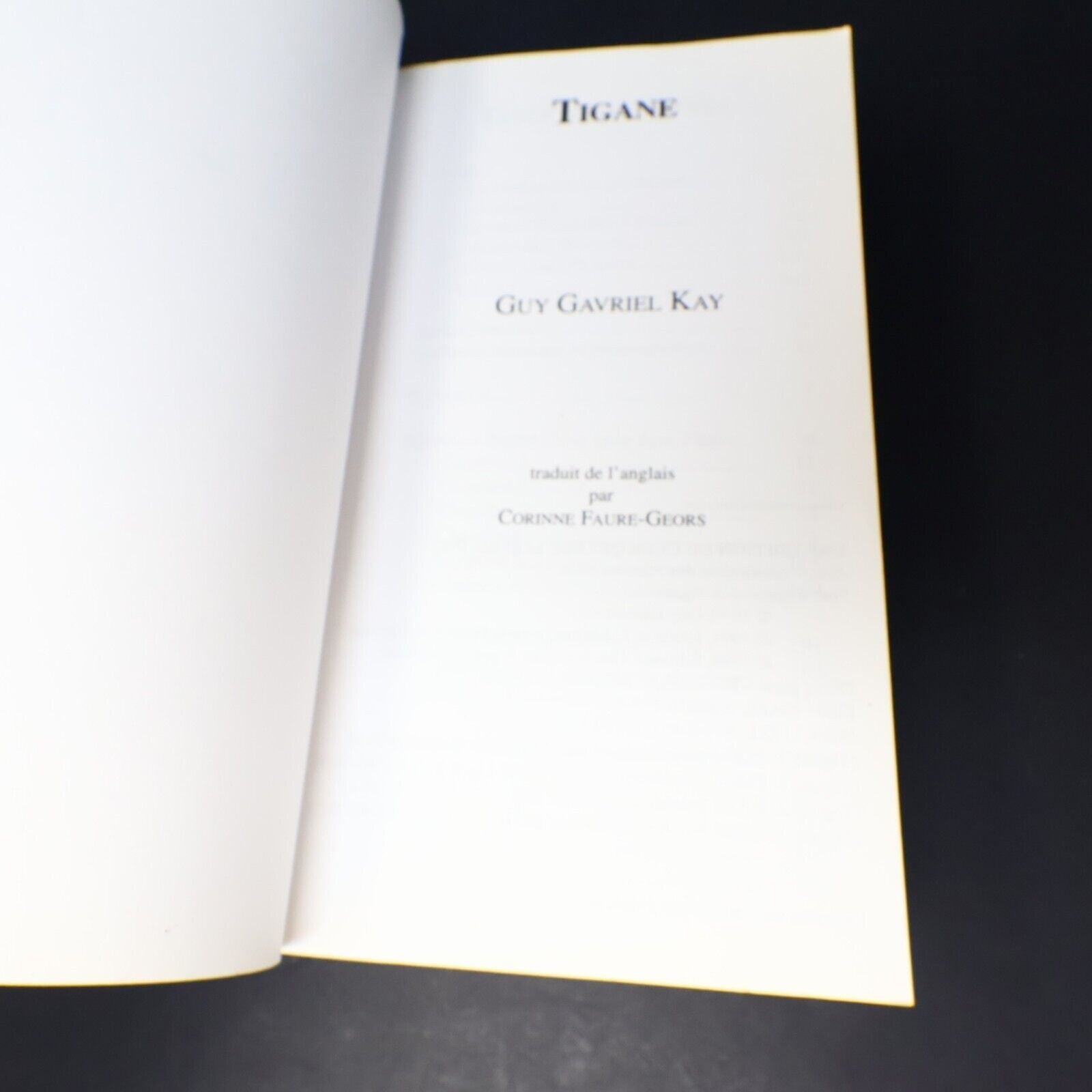 1998 Tigane de Guy Gavriel Kay Édition Intégrale Fantasy BCE Québec Loisirs PB
