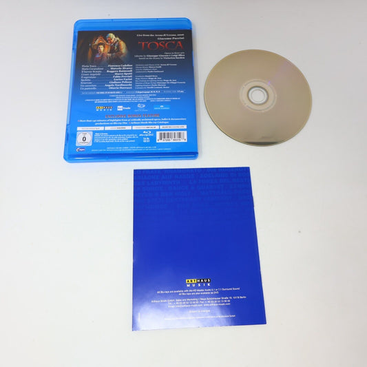 Giacomo Puccini Tosca Arena di Verona Orchestra 2011 Blu-Ray Daniel Oren Tested