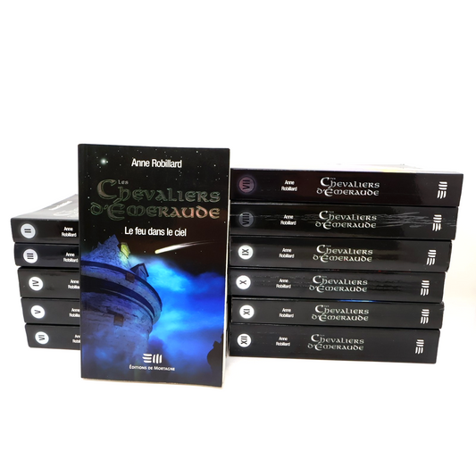 Les Chevaliers d'Émeraude #1-12 Série Complète Lot 12 Livres Anne Robillard PB