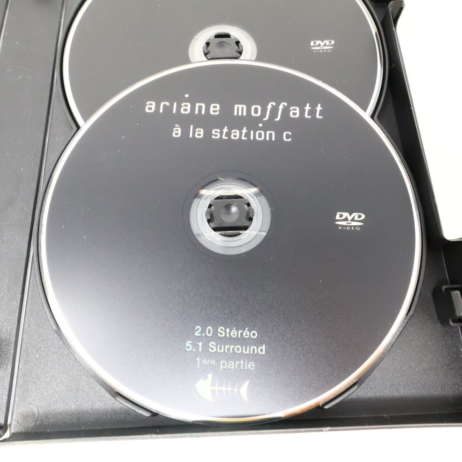 Ariane Moffatt à la Station C Album CD + 2 DVD NTSC Testé 4:3 Poussière d'Ange