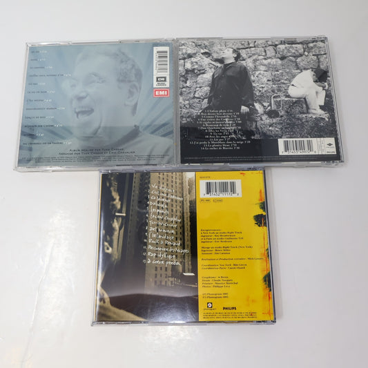 Claude Nougaro Lot 3 CD Embarquement Immédiat/Chansongs/L'Enfant Phare