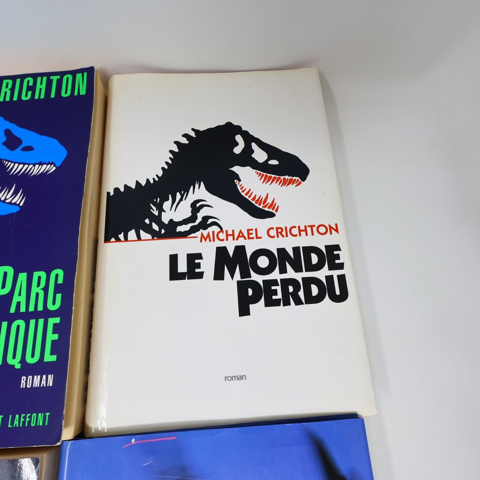 Michael Crichton Le Parc Jurassique Monde Perdu Turbulence Lot 4 Livres Français