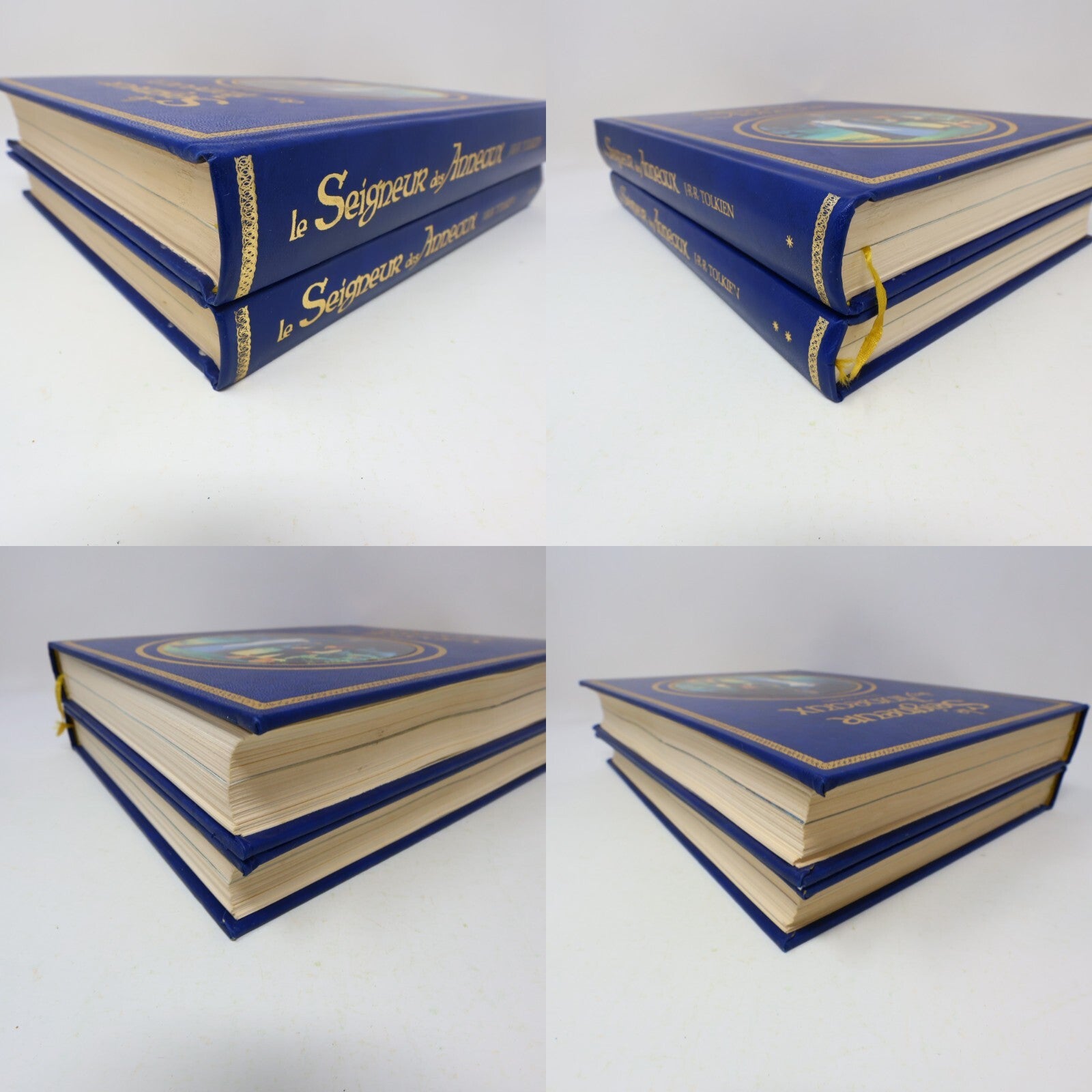 Le Seigneur des Anneaux #1-2 Lot 2 Livres J.R.R. Tolkien 1980 Famot Complète 80s