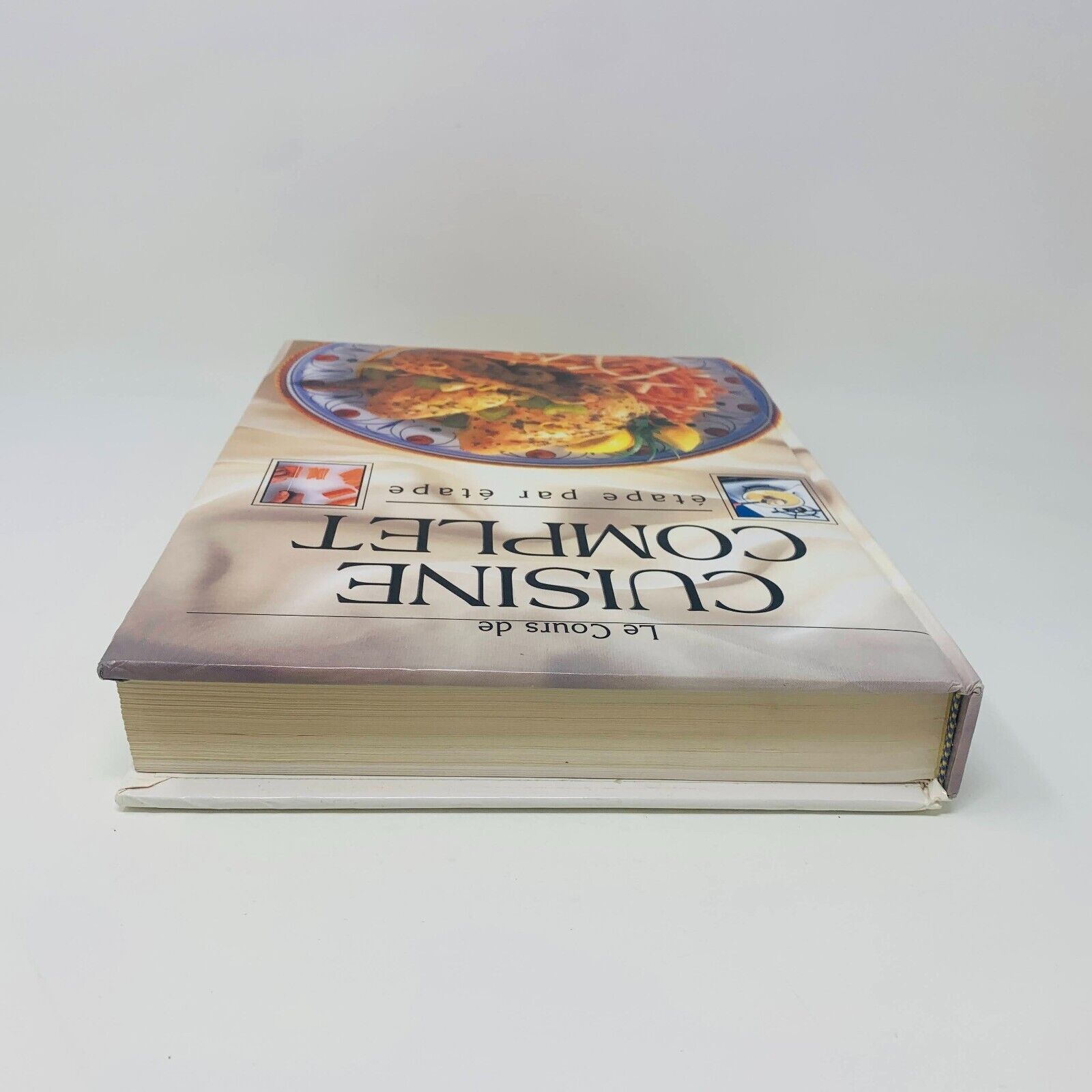 1994 Le Cours de Cuisine Complet Étape par Étape Livre de Recettes Cuisine HC