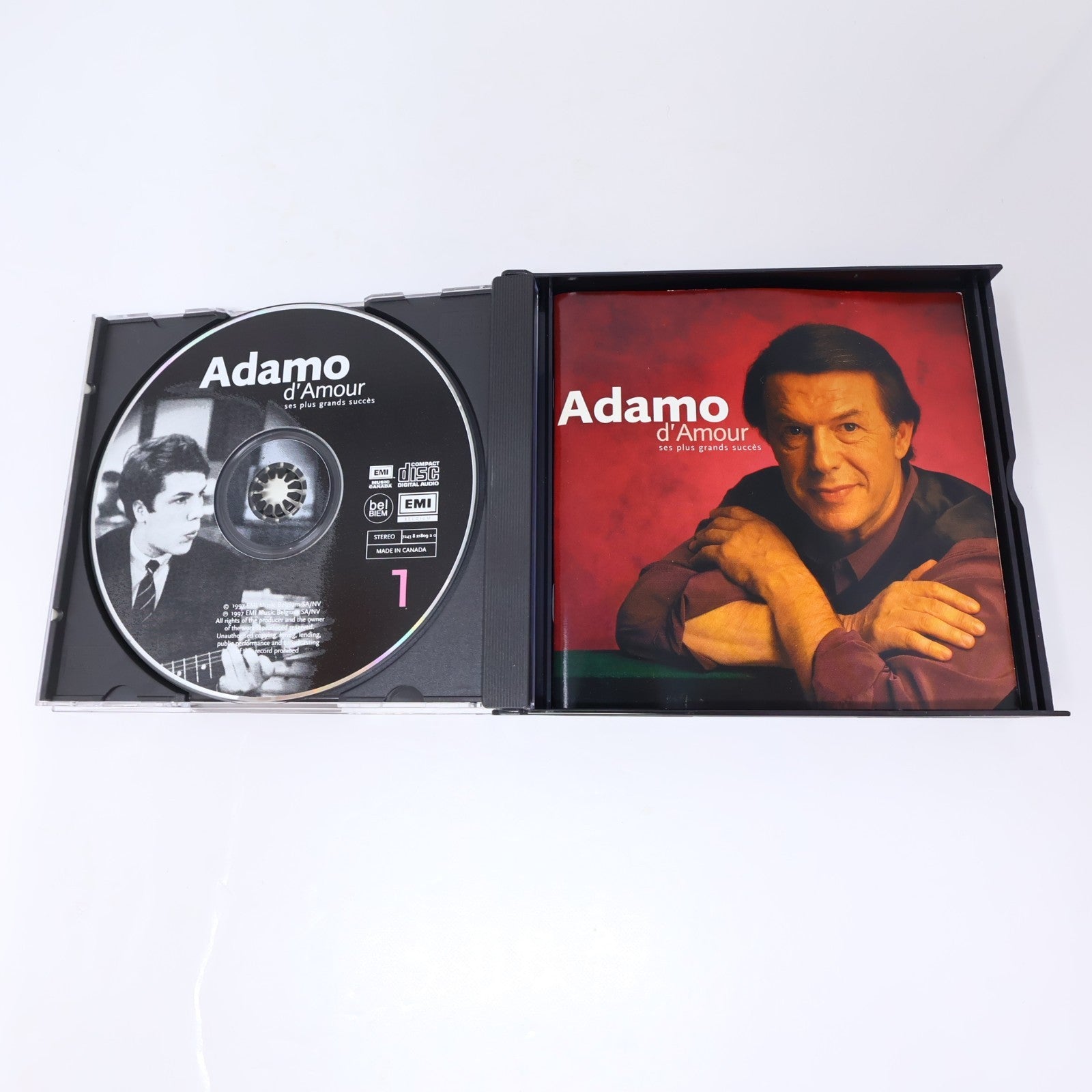 Adamo d'Amour ses Plus Grands Succès CD C'est Ma Vie/À Demain sur la Lune
